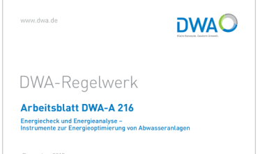Titelbild des Arbeitsblatt DWA-A 216