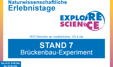 Brückenbau Experiment Stand 7