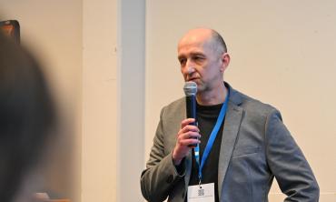 Michael Ogurek bei seinem Vortrag