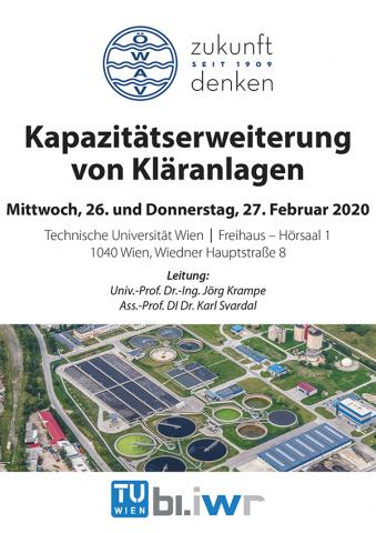 Kapazitätserweiterung von Kläranlagen