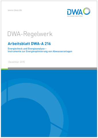 Titelbild des Arbeitsblatt DWA-A 216