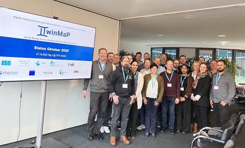 TwinMaP Konsortialtreffen 2025 in Stuttgart